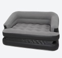 MATERAC DMUCHANY 2 OSOBOWY SOFA OGRODOWA NA DZIAŁKE WYJAZD 198x138x62 MOCNY