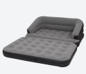 MATERAC DMUCHANY 2 OSOBOWY SOFA OGRODOWA NA DZIAŁKE WYJAZD 198x138x62 MOCNY